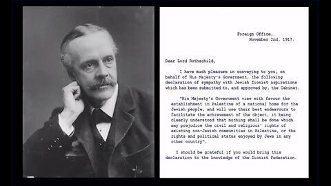 Britain in Palestine 1917-1948: Balfour Declaration - 1917