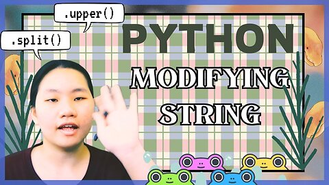 Study Python with Lofi : We're Upper, Lower, Spliting 'Em