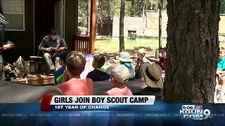 Girls join Boy Scout camp on Mt. Lemmon for first time