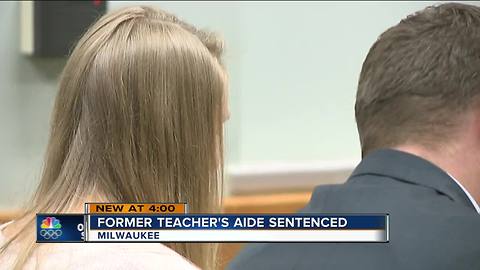 Teacher’s aide sentenced to 2 years for sexual relationship with student