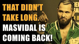 Jorge Masvidal's REAL REASON for AMBUSHING Jake Paul...he's COMING BACK! (and here's how I know)