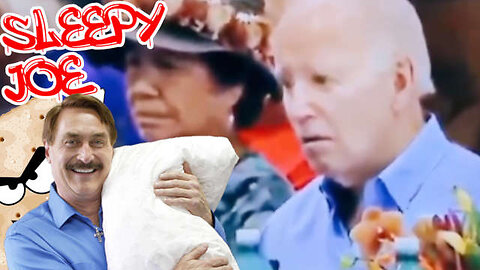 Joe Biden Falls Asleep During Memorial For Dead Hawaiians