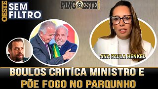 Boulos faz críticas a ministro de Lula [ANA PAULA HENKEL]