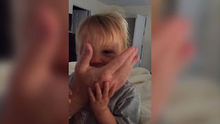 Easily Amused Toddler Goes Crazy