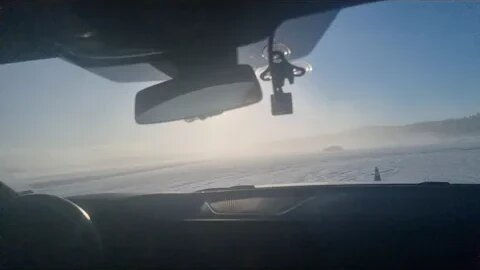 Drifting circle on ice with DSC off M Traction Control 0/10 BMW Driving Experience