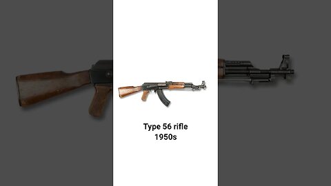 evolution of China Military rifles #military #rifle #china #shorts