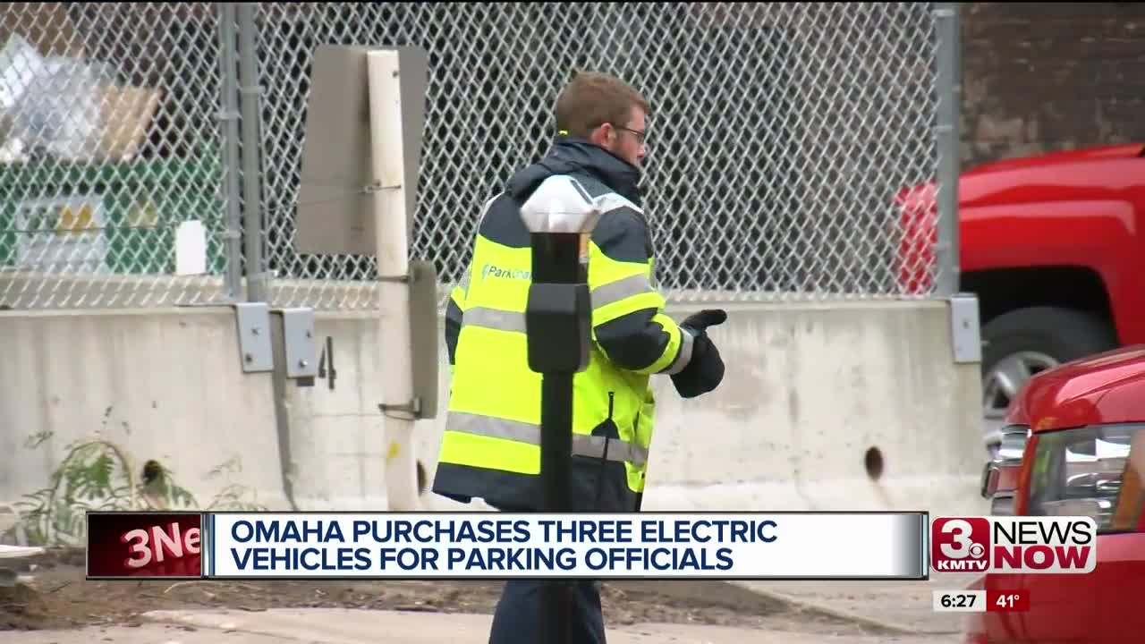 Omaha purchases three electric vehicles for parking officials