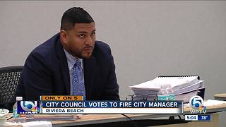 Riviera Beach ousts city manager after 6 months