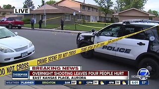 Overnight shooting leaves four people injured in Aurora
