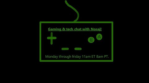 Gaming and tech news, with Noasj.