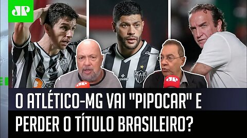 "O Atlético-MG tá ficando ASSUSTADO? NÃO PODE PIPOCAR!" DISPUTA com Flamengo gera DEBATE!