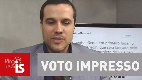 Felipe: Voto impresso custa 10 vezes menos que Gilmar divulgou