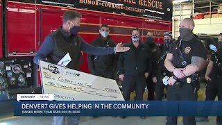 Thank you for donating to Denver7 Gives