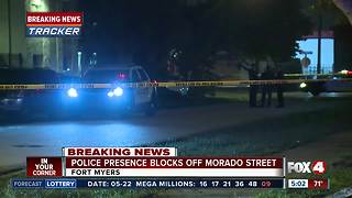 Police investigate shooting on Morado Street in Fort Myers