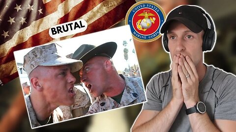 US Marine Drill instructor vs Recruits (British Soldier Reacts)
