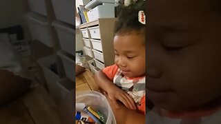 Kids teaching Dad how to cook.