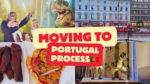 MOVING TO PORTUGAL 🇵🇹 PROCESS | London NATURAL HISTORY MUSEUM | #allotment #london #familyvlog