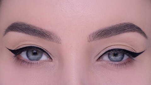 Eyeliner For Uneven Eyelids | How To Get Both Sides Equal