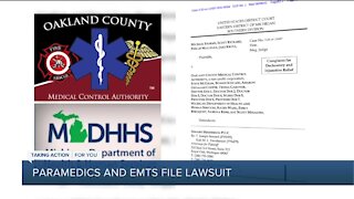 Paramedics, EMTs at center of woman declared dead case file lawsuit, claiming violation of rights