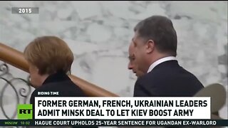French ex-president Hollande confirms Minsk agreements were a ploy rt