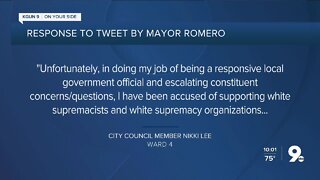 Romero claims city manager approved art request by white supremacist