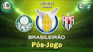 Pós-Jogo Palmeiras X Atlético-GO - Avassalador, Palmeiras vence e abre vantagem na liderança