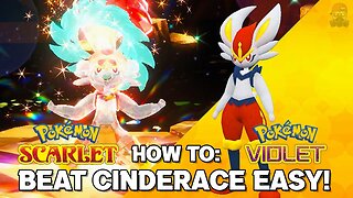 Best Method To Beat Cinderace Tera Raid in Pokemon Scarlet and Violet