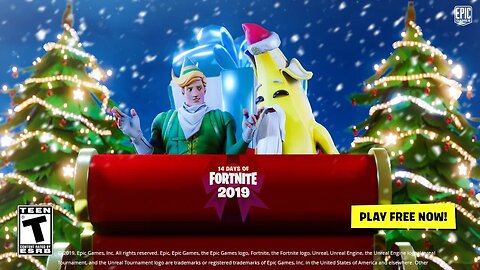 Fortnite Christmas Event | 2019 - Introduction [HD]