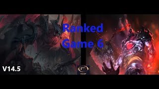 Ranked Game 6 Aatrox Vs Sion Top League Of Legends V14.5