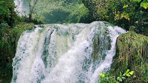 Relaxing waterfall