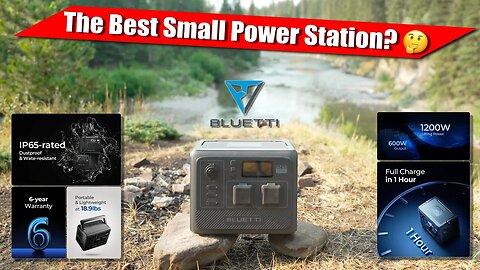 BLUETTI AC60 Portable Power Station | Water Resistant IP65 | The Perfect Small Power Station?