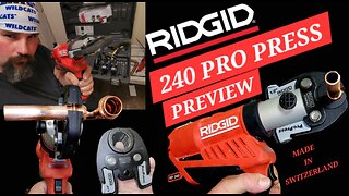 RIDGID 240 PRO PRESS PREVIEW