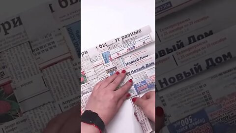 DIY Handmade Box from Old Newspaper | Paper craft | Recycled newspapers idea