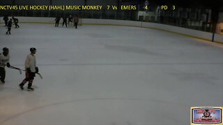 NCTV45 Presents HAHL Hockey OPEN MUSIC MONKEY Vs ERMES DEC 4 2022