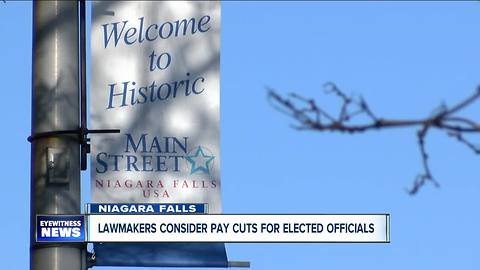 Niagara Falls considers cutting mayor, council salaries