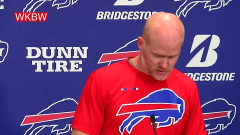 Bills head coach announces that Nathan Peterman will take over at quarterback for Tyrod Taylor