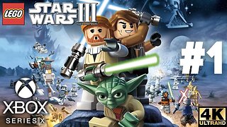 LEGO Star Wars III: The Clone Wars Gameplay Walkthrough Part 1 | Xbox Series X|S, Xbox 360 | 4K