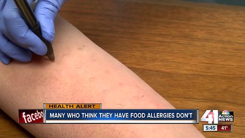 Study: 20 percent of adults say they’re allergic to a food, while only 10 percent are