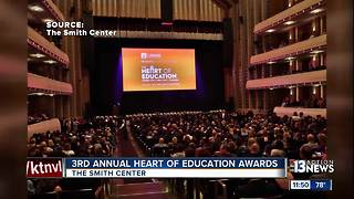 3rd Annual Heart of Education Awards happens at the Smith Center