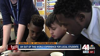 KCK students' science experiment headed to space