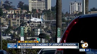 Coronado flyer raises concerns of airport expansion