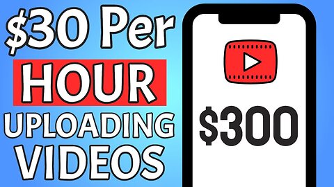 Earn $30 PER HOUR Uploading Videos! (Not Youtube!) | Make Money Online