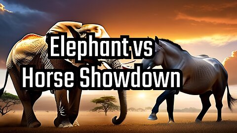 Elephant vs Horse: The Ultimate Showdown