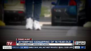 Attempted kidnapping near school