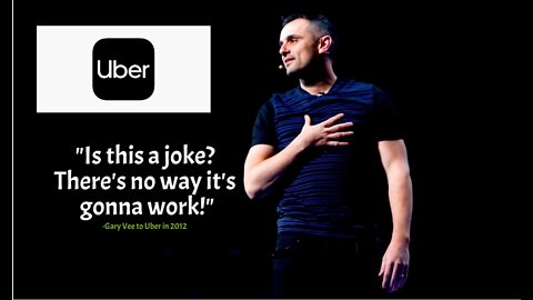 Gary Vee on bieng an early investor in Uber