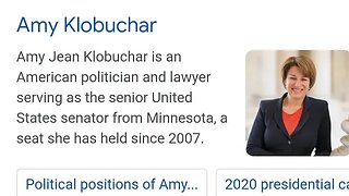 Amy Jean Klobuchar Minesota senator