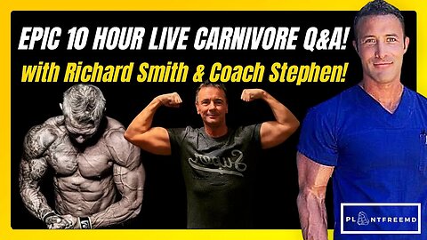 Carnivore Diet: EPIC 24hr Live Stream Q&A!