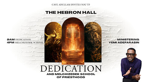 DEDICATION | May 16, 2024 | Cave Adullam Dedication