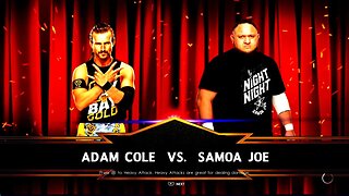 AEW Double or Nothing 2022 Adam Cole vs Samoa Joe in the Men's Owen Hart Cup Tournament Final