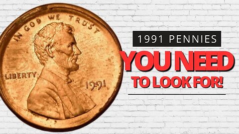 JAW DROPPING PENNY from 1991 Sells for Really GOOD MONEY!